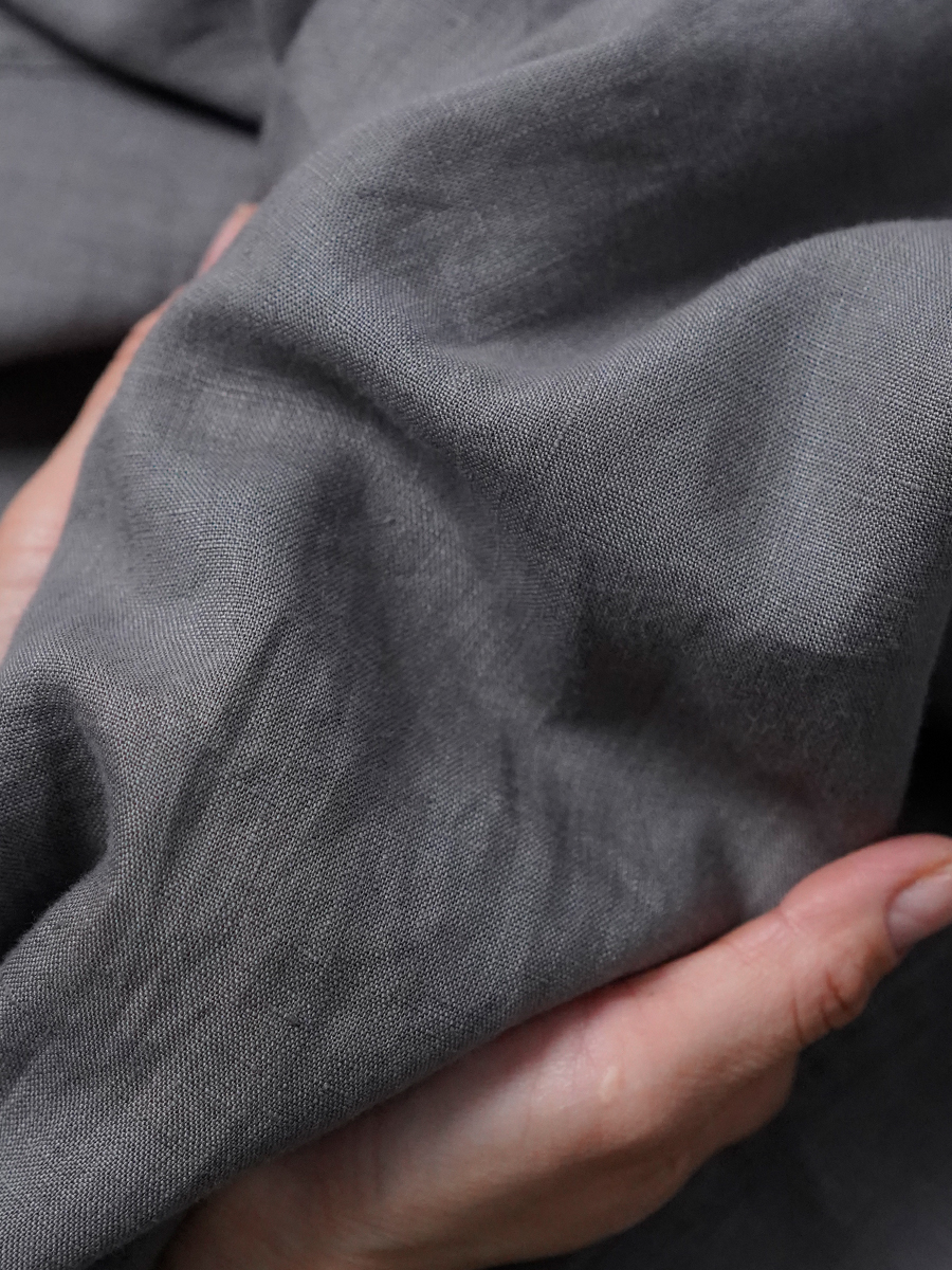 リネンワンピース】間違いなく魔法。裾タックコクーンワンピース