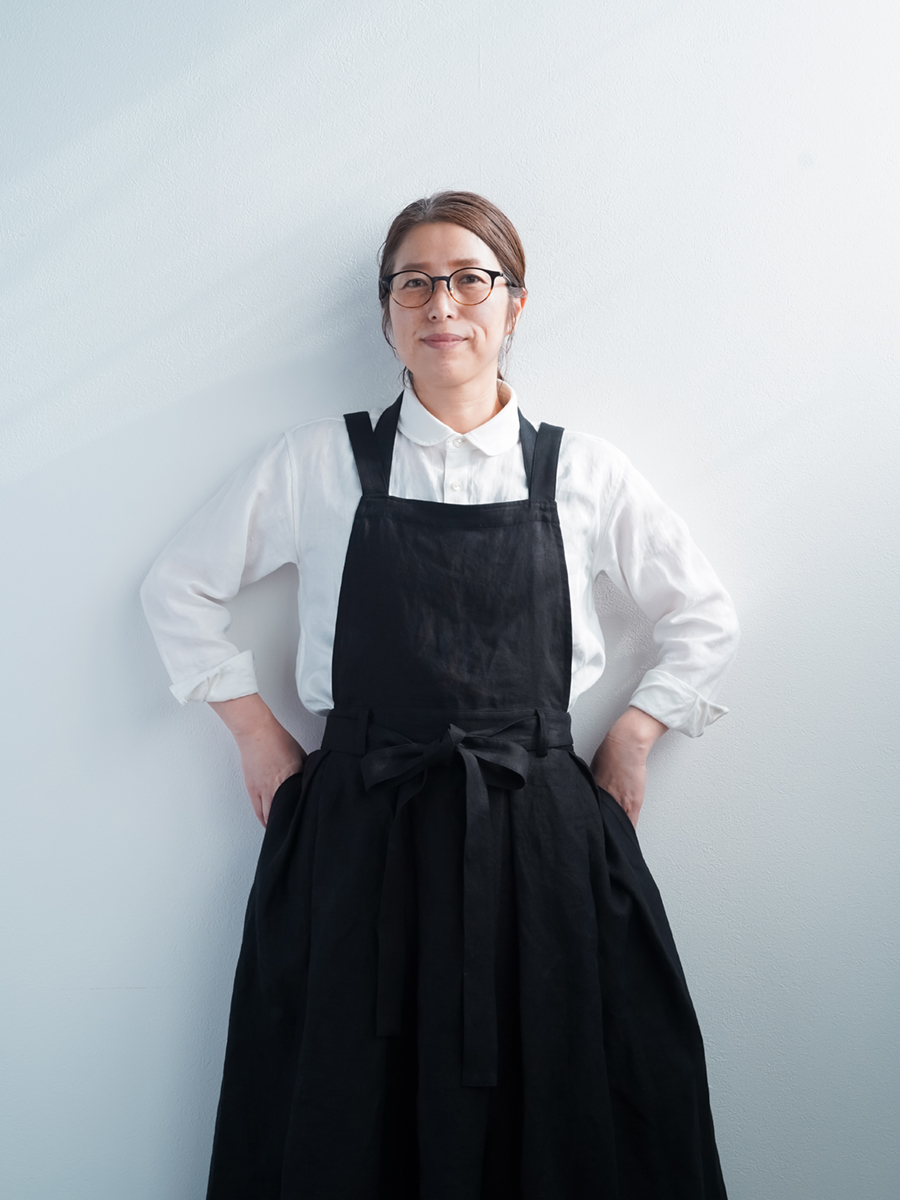 リネンドレス】暮らしの中で装うための一枚 2wayタブリエドレス