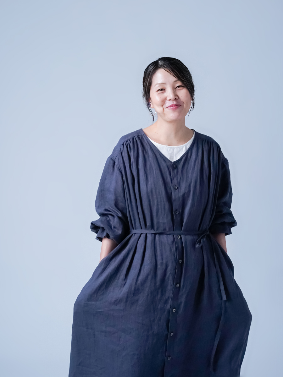 リネンドレス】皺も愛おしい 2way 雅亜麻 リネンワンピース