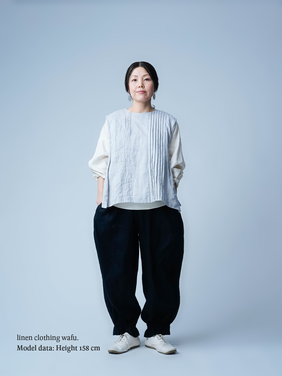 プレミアム】リネンパンツ 他のパンツを履く理由がなくなる 裾ギュン