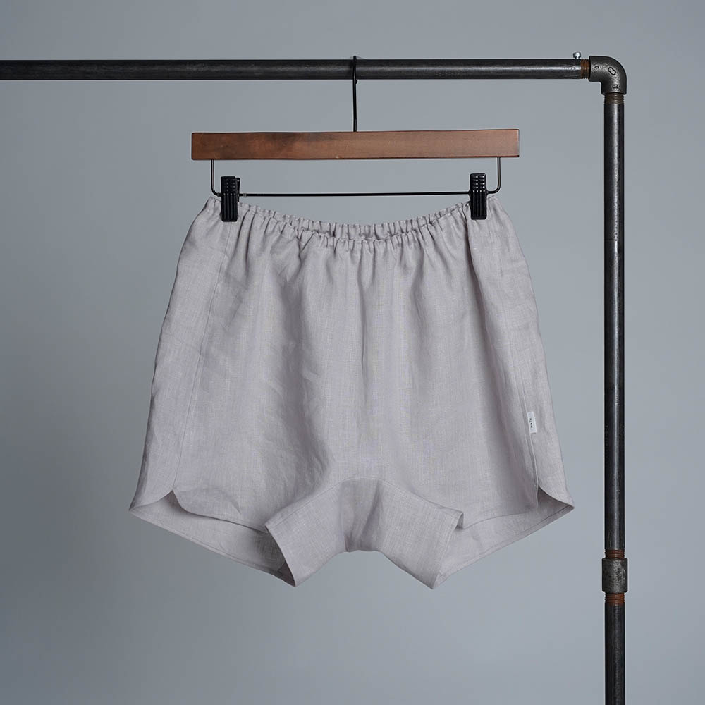 【wafu】　Linen Panties　リネンショーツ　トランクス　/2色展開 b014l