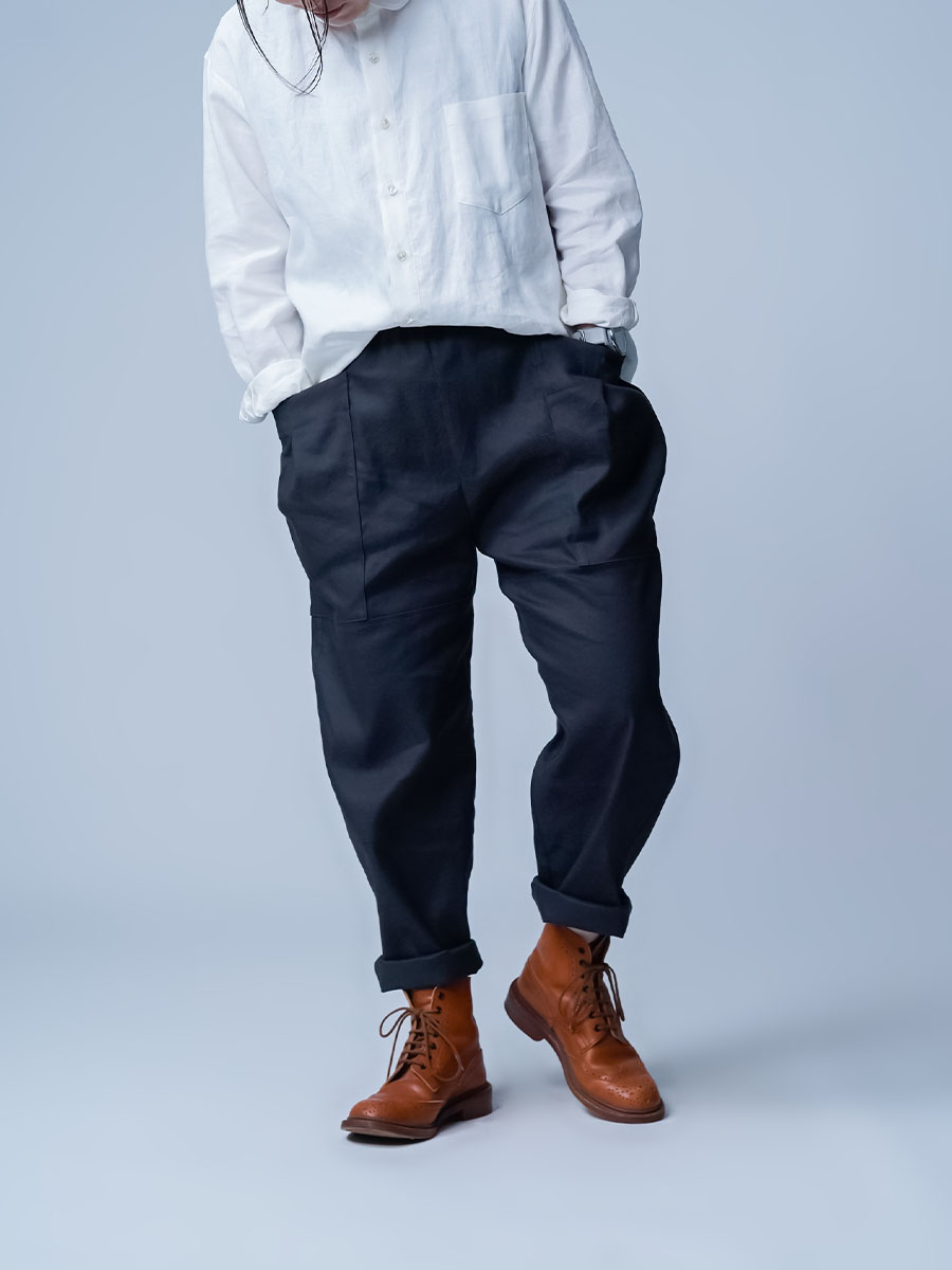 リネンソロテックス】ラク、きれい、使える一本 立体ポケット