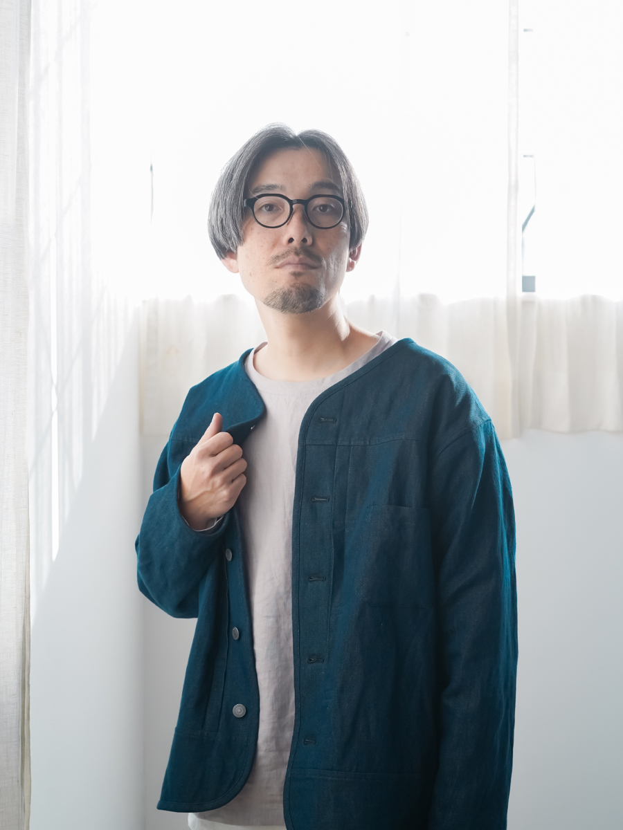 リネンデニムカーディガン】洗って育つ、一番出番の多い存在感 ノー