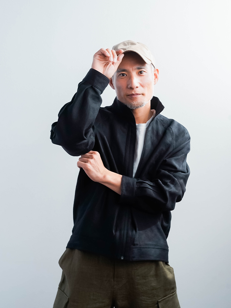 リネンジャケット】思い出の ワディダス 3本タック スイングトップ