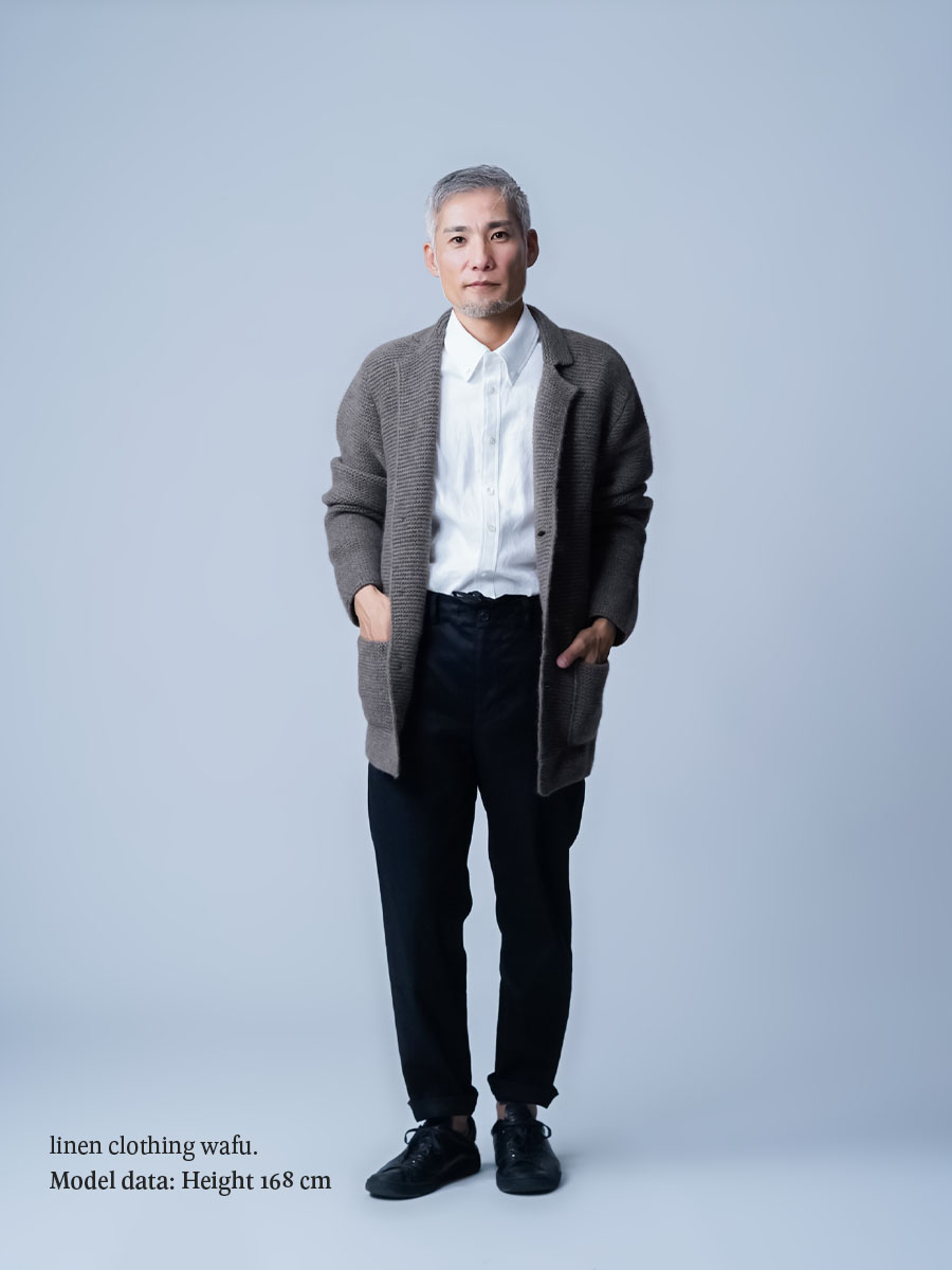 ヤク100％】 職人が愛した 極上品！歴史に残るニットカーディガン ／ 2色