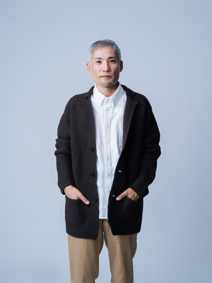 ルーニィ　ヤク100% カーディガン ルーニィ ヤク100% カーディガン ヤク100％】 職人が愛した 極上品