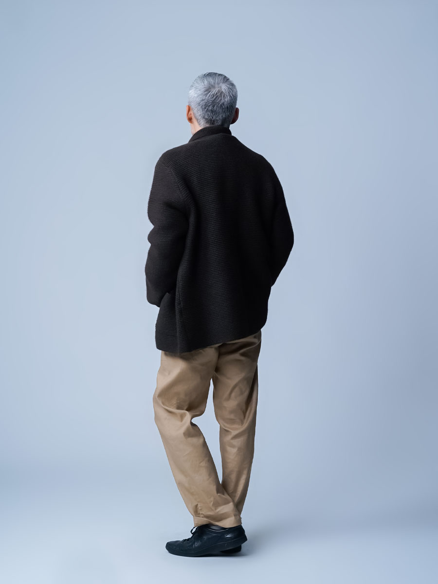 ヤク100％】 職人が愛した 極上品！歴史に残るニットカーディガン ／ 2色