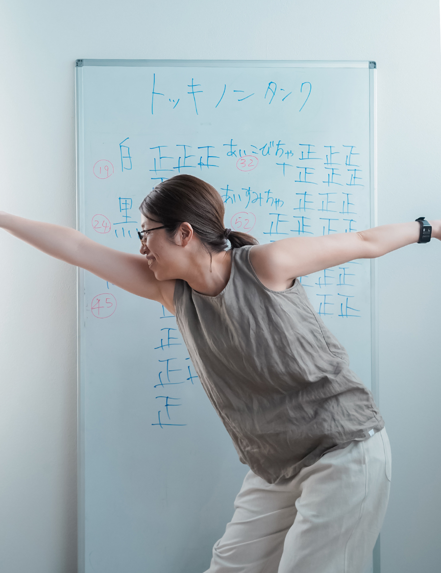【リネンタンクトップ】下着をつけずに快適に過ごせる カップなしタンク トッキノン / 榛色 p007d-hbm1