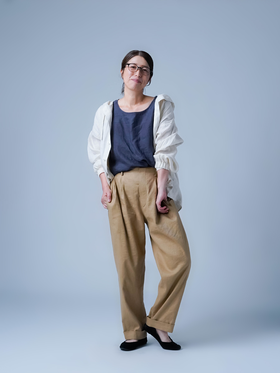 wafu わたぬき服装　リネン　タンクトップ　男女兼用 wafu わたぬき服装 リネン タンクトップ 男女兼用 - メルカリ