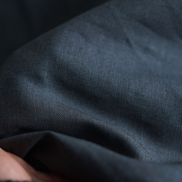 【wafu】リネン ピローケース 枕カバー 筒型 寝具 ベットリネン  防菌 防臭加工/アンティークグレイ【free】r002a-agy2