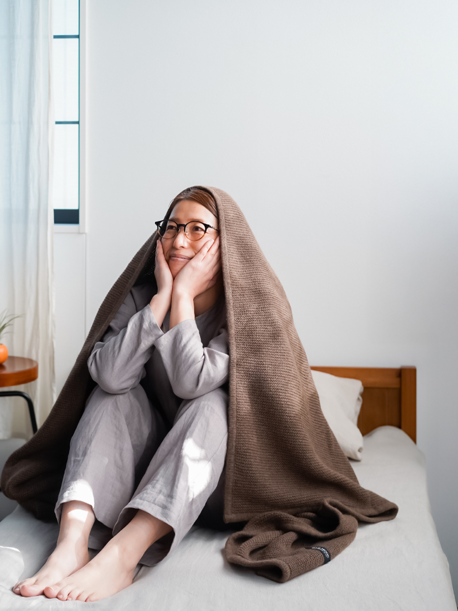 ヤク100%】毎晩の自分を褒める ヤク100%の極上毛布 ヤクブランケット