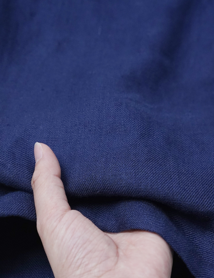 【サンプル作品】プレミアムリネン タックパンツ / ブルーニュイ sample-a0812