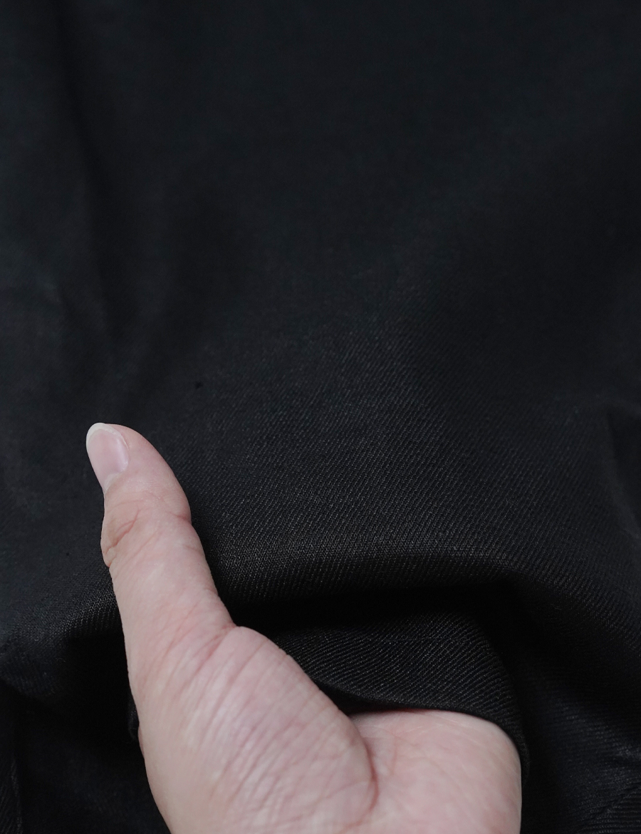 【リユース作品/Mサイズ】リネンソロテックス サブリナパンツ / ブラック sample-a0825