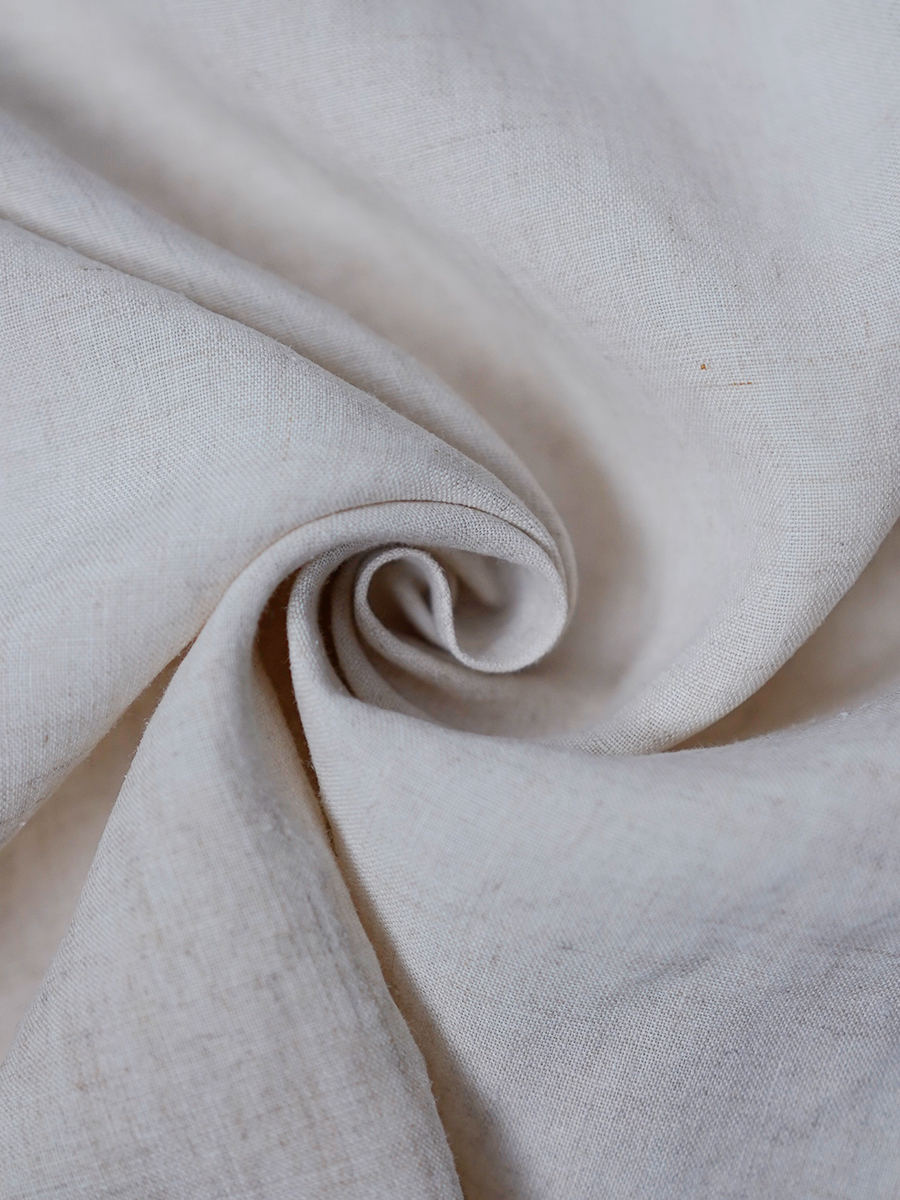 【リユース作品】リネン 配色 タンクトップ / 亜麻ナチュラル sample-a1020