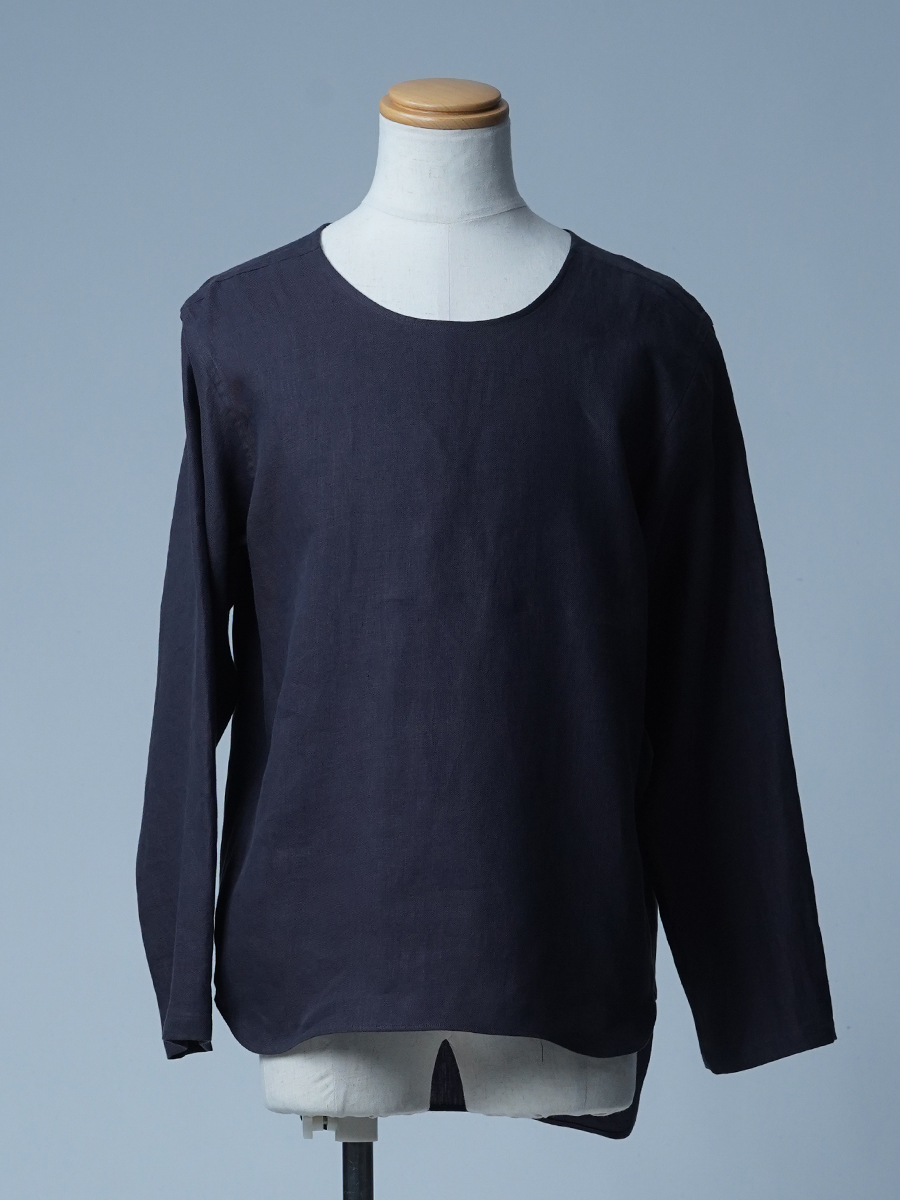 【サンプル作品/Lサイズ】プレミアムリネン 長袖トップス / ショードロン sample-a1049