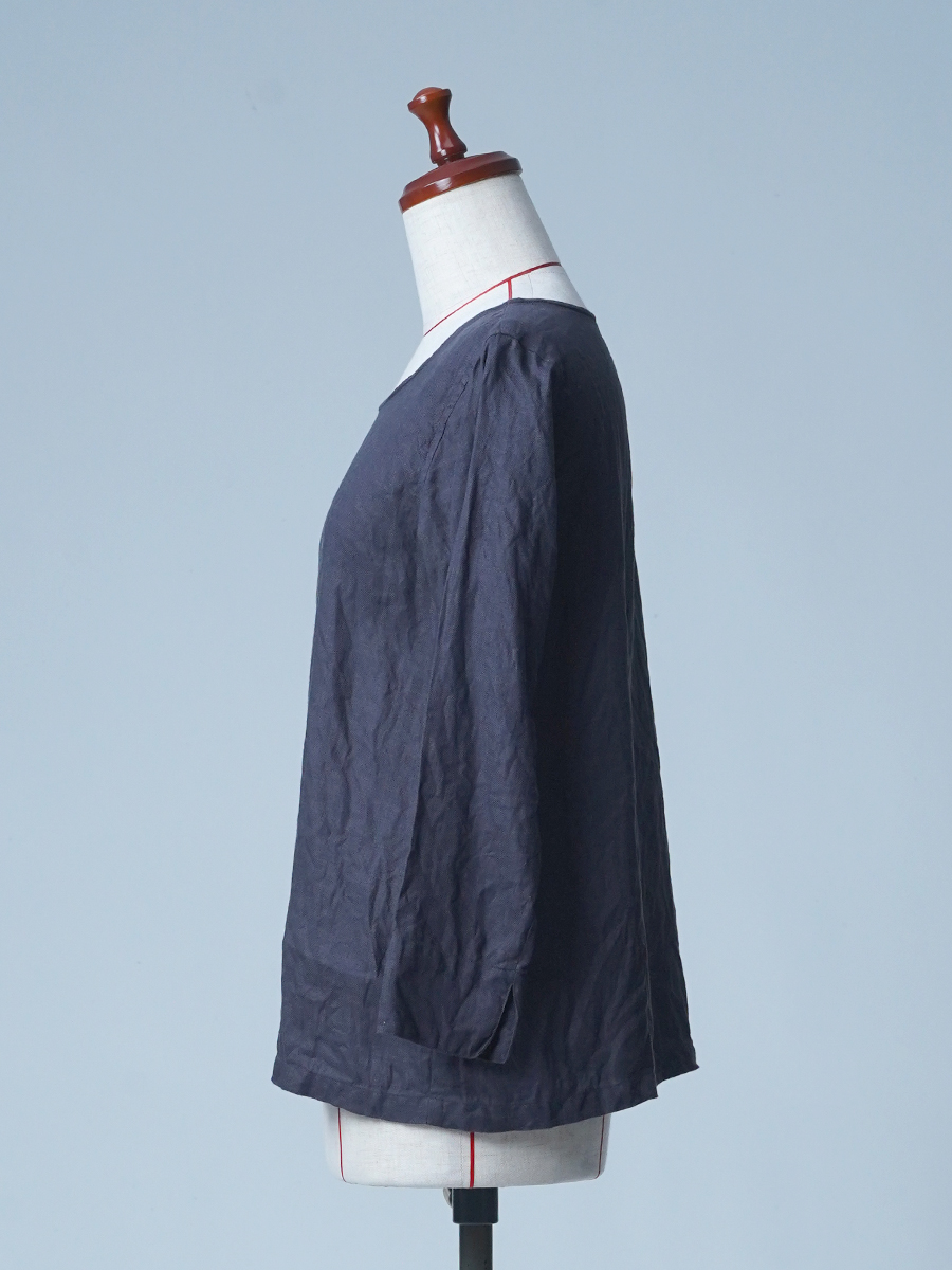 リユース作品/Mサイズ】プレミアムリネントップス / ショードロン