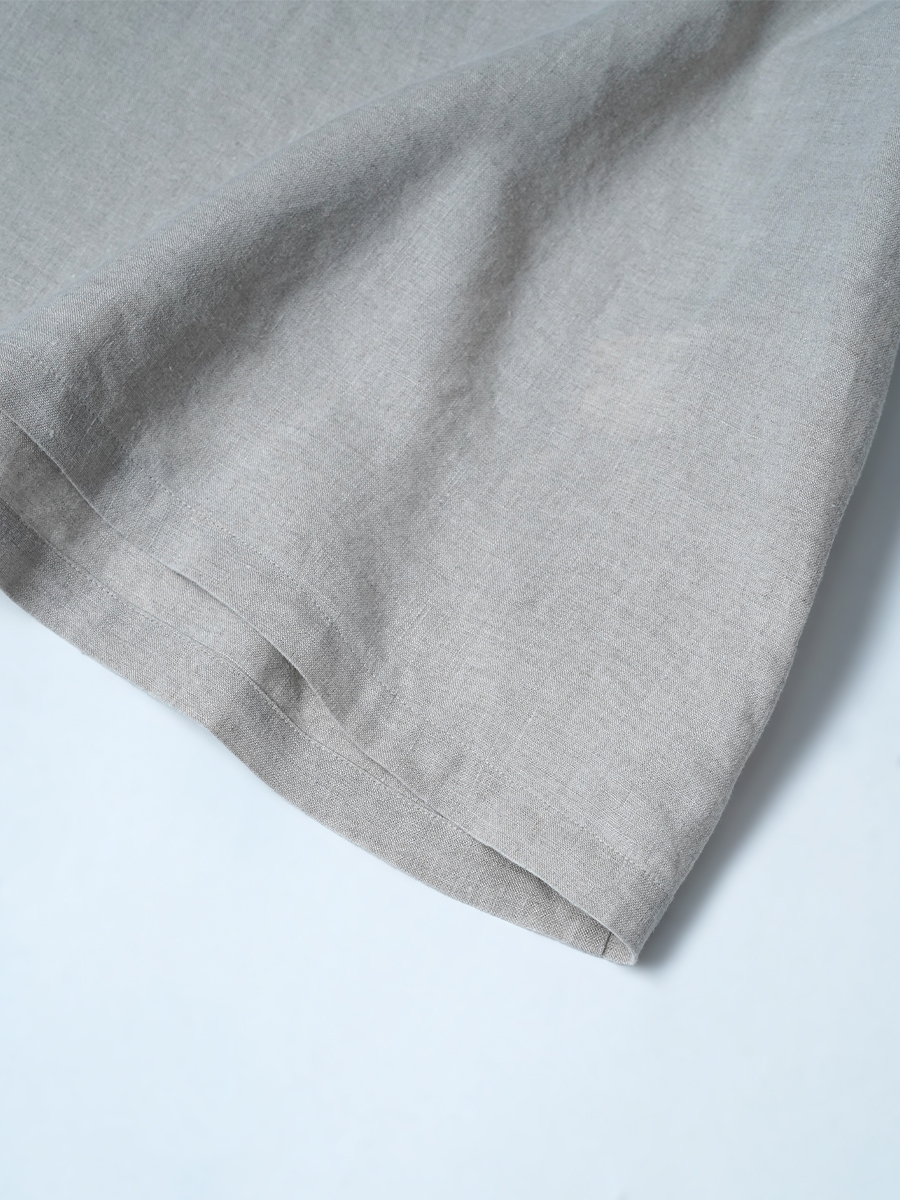 【リユース作品/Mサイズ】リネントップス 究極の脇汗対策トップス / 亜麻ナチュラル sample-a1195
