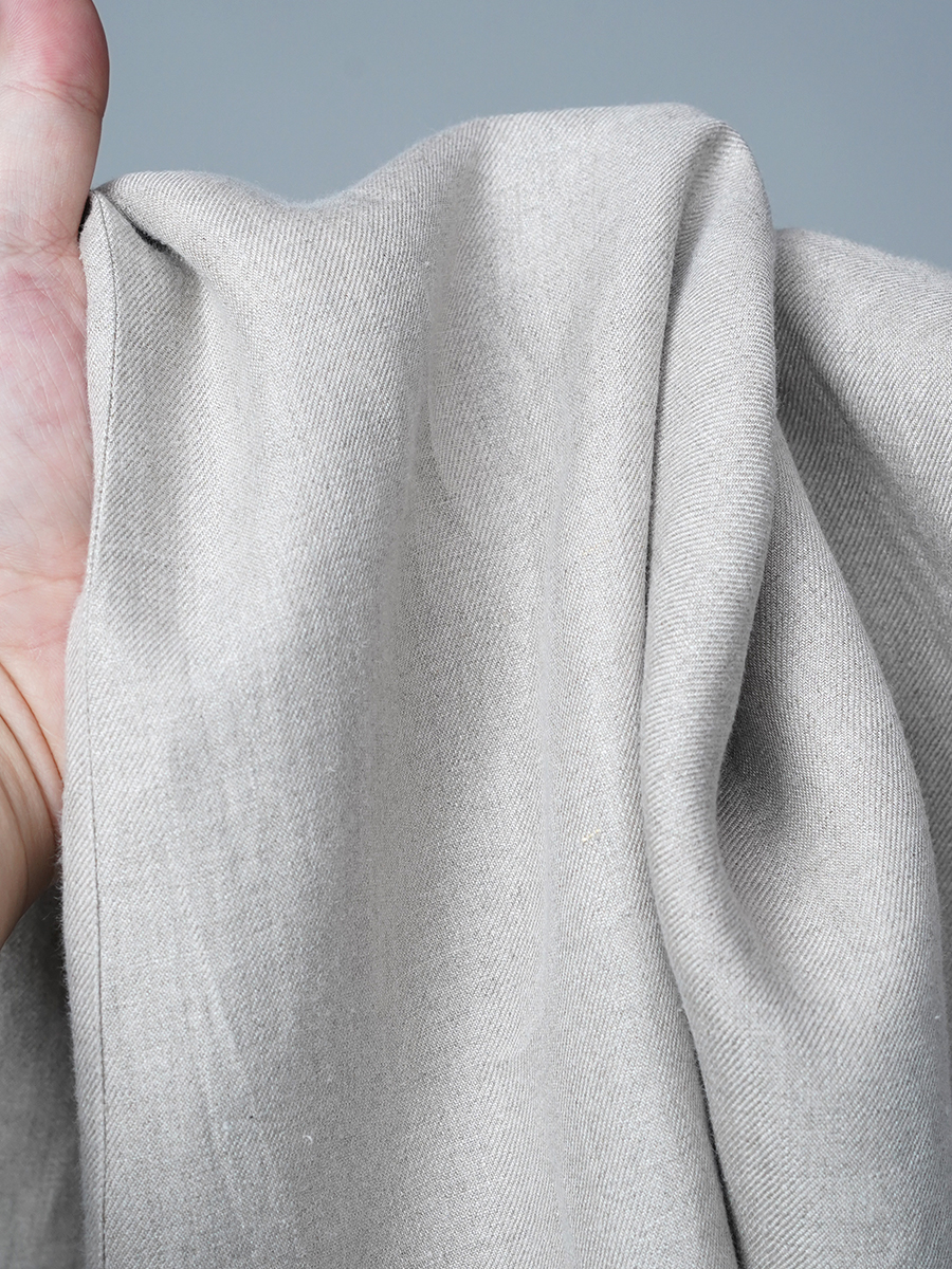 【リユース作品】リネンサロペット ワイドサロペット / フラックス sample-a1222