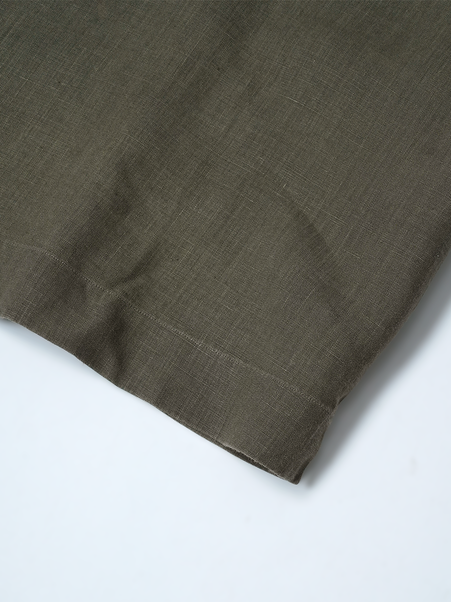 【リユース作品】リネントップス ボートネック トップス シン・ビッグT / 柳煤竹(やなぎすすたけ) sample-a1258