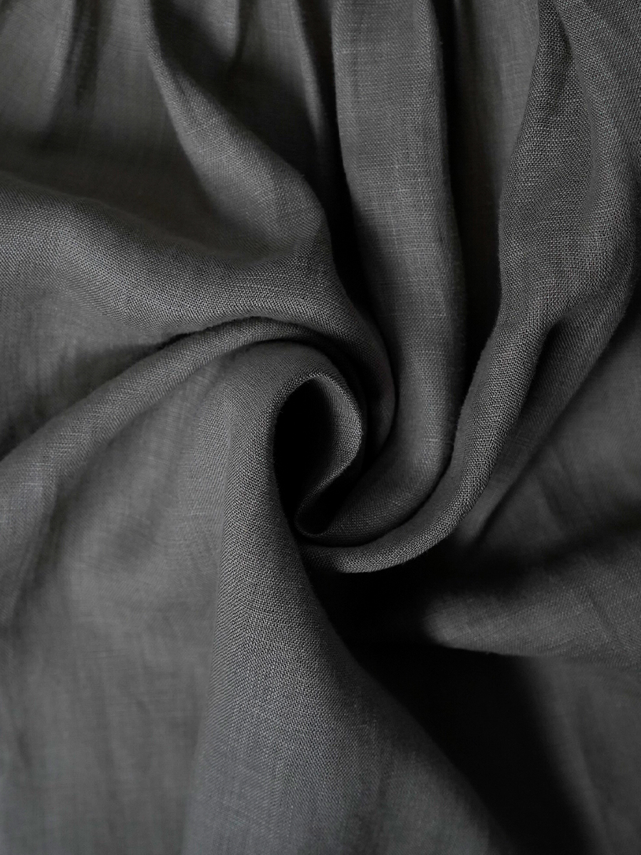 【サンプル作品】波ピンタック ノーカラーブラウス / 榛色 sample-c0003