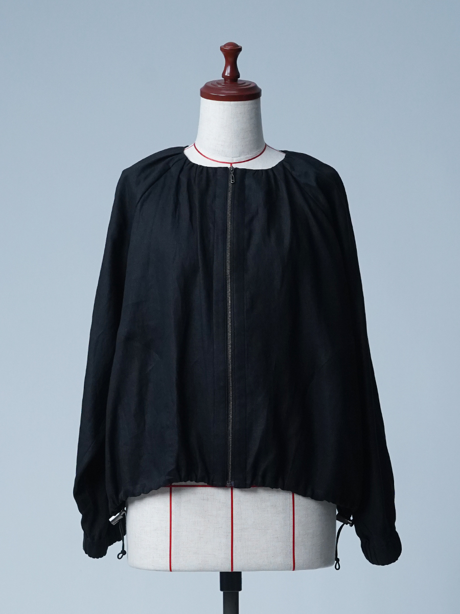 wafu 新品　リネン ファスナー ブルゾン ジャンバー　アウター h059a-ikc1-01.jpg?t=20250729161911