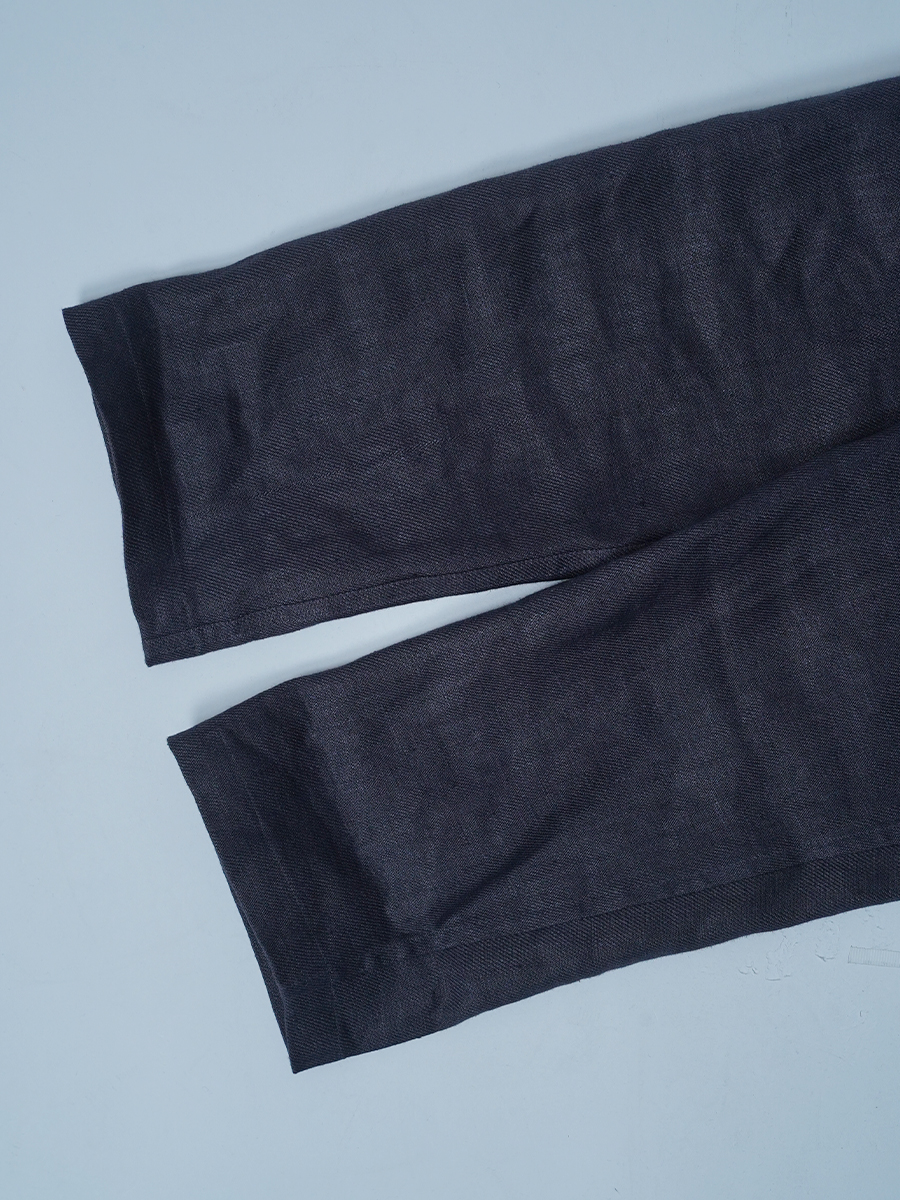 【サンプル作品】プレミアムリネン ショールカラー ローブ / ショードロンプラス sample-c0069