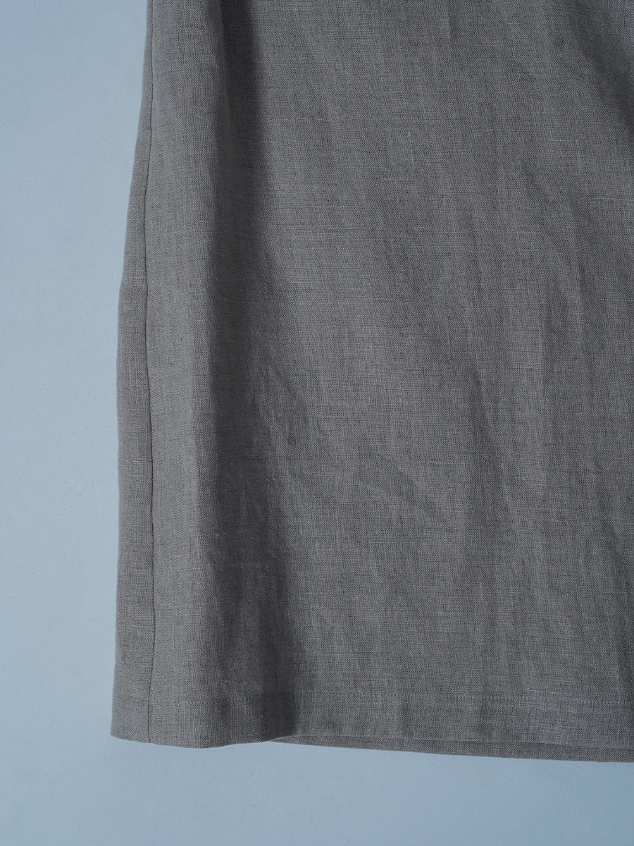 【サンプル作品】リネン ロング丈ペチパンツ / 亜麻ナチュラル sample-c0073