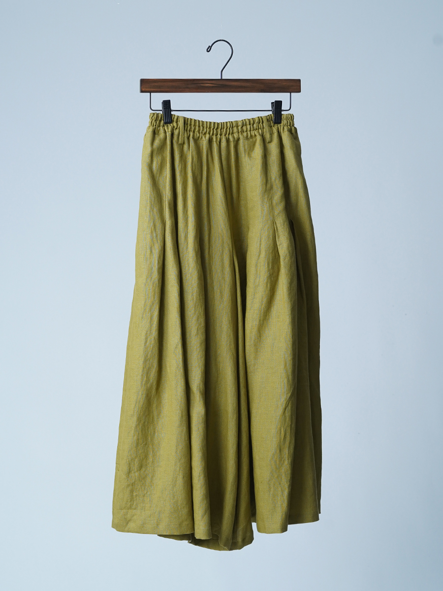 【サンプル作品】リネンワイド 袴パンツ / イエーナ sample-c0103