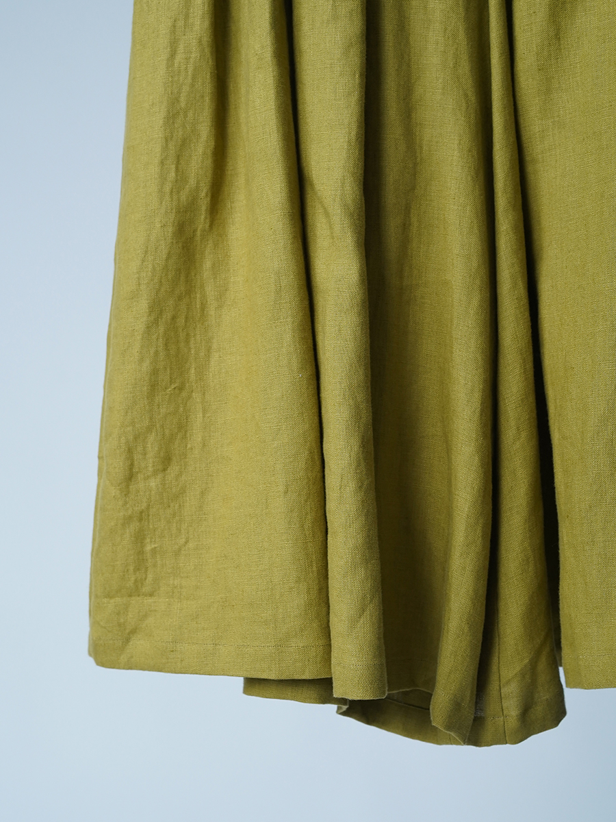 【サンプル作品】リネンワイド 袴パンツ / イエーナ sample-c0103