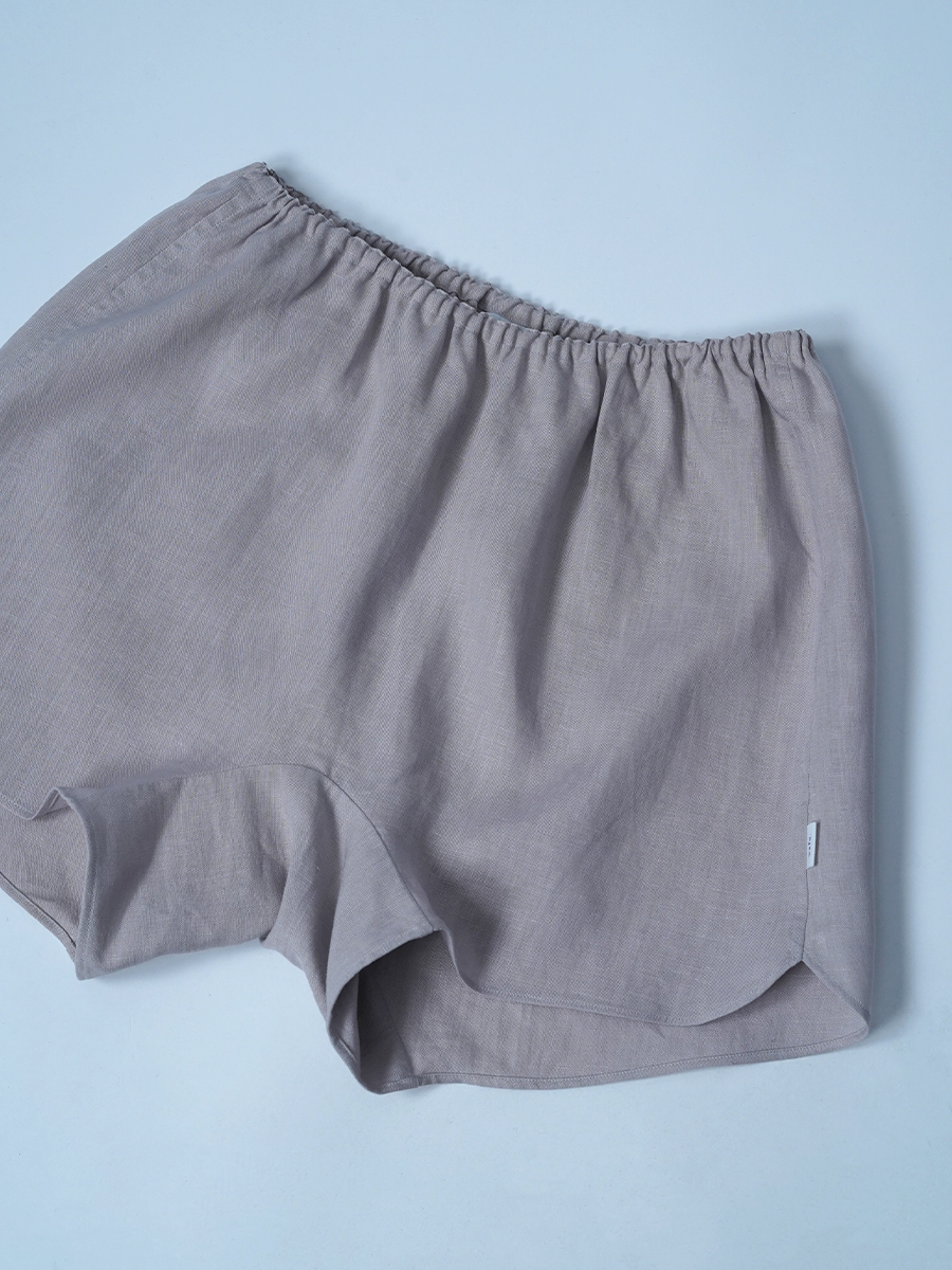 【サンプル作品/LLサイズ】リネン レディーストランクス / 灰桜 sample-c0112