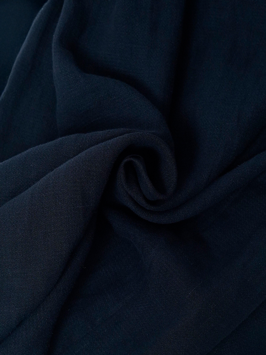 【サンプル作品】リネン梨地 ワイドイージーパンツ / ブラック sample-c0132