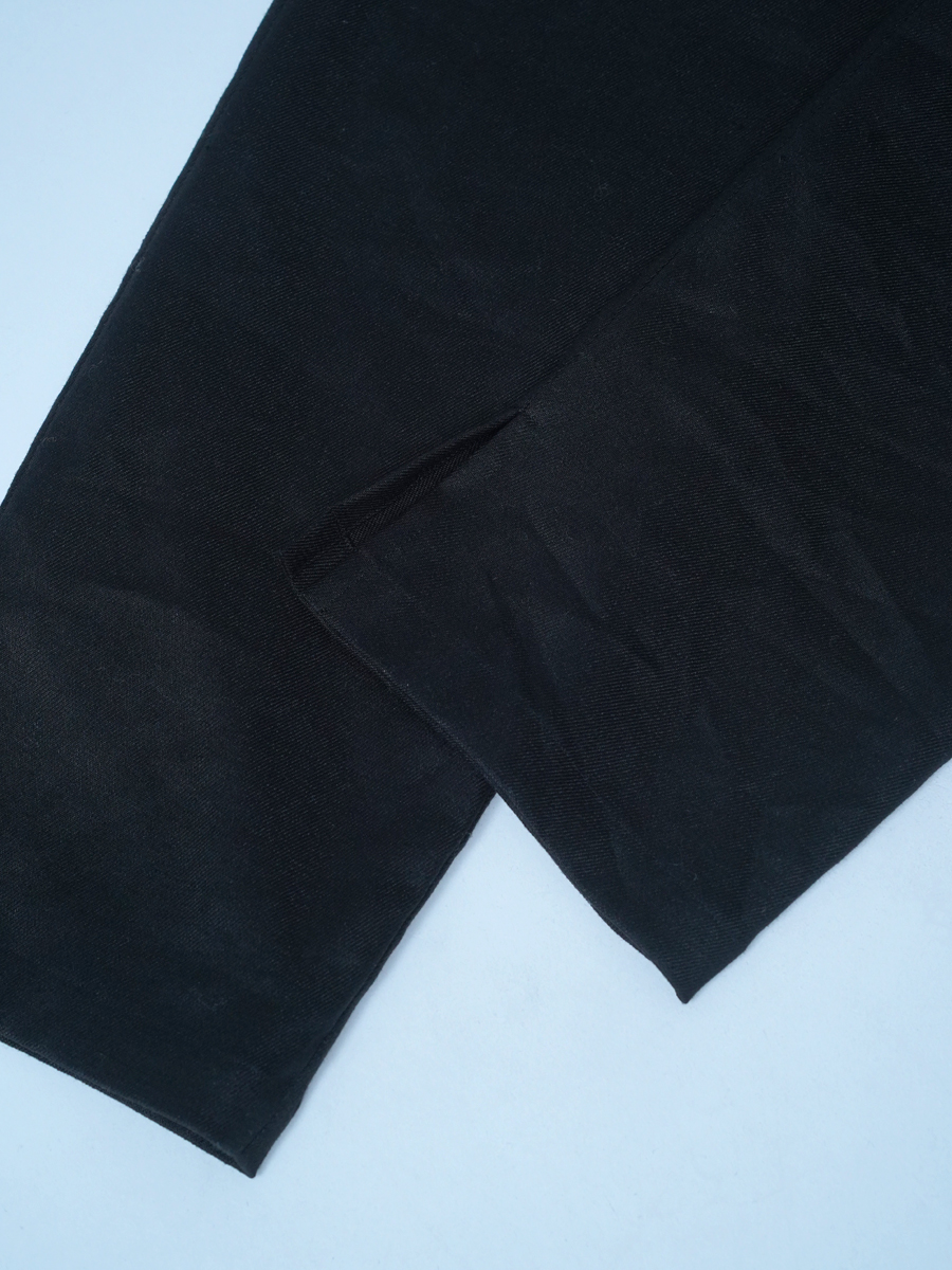 【サンプル作品/Lサイズ】リネンソロテックス サブリナパンツ / ブラック sample-c0175