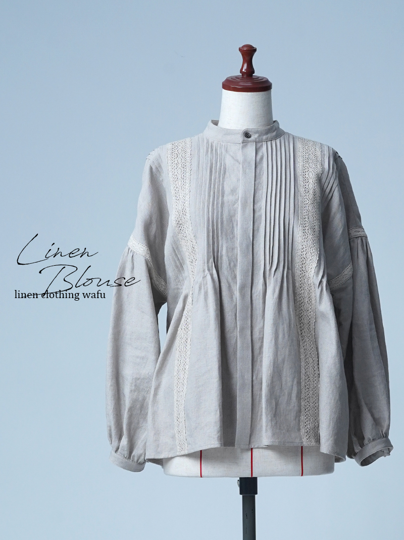 夏椿購入 マキマロ Camisa カミッサ リネンブラウス | ANEKS.CENTER