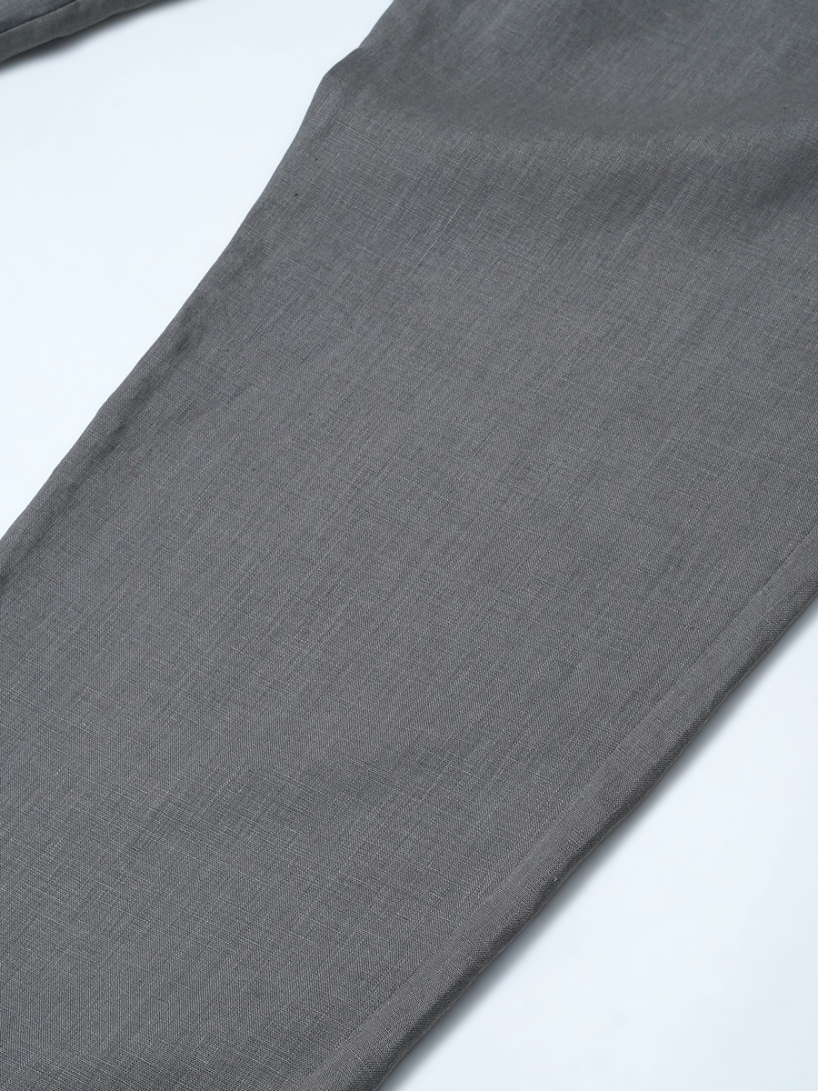 【訳あり見本品/Lサイズ】リネンパジャマ ルームウエア リネンパンツ / 鈍色(にびいろ) sample-d0443