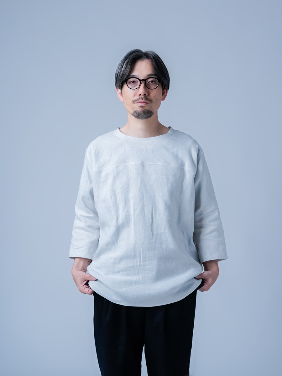 美品　wafu. フランス産リネン100% 白トップス M 美品 wafu. フランス産リネン100% 白トップス M 美品 wafu