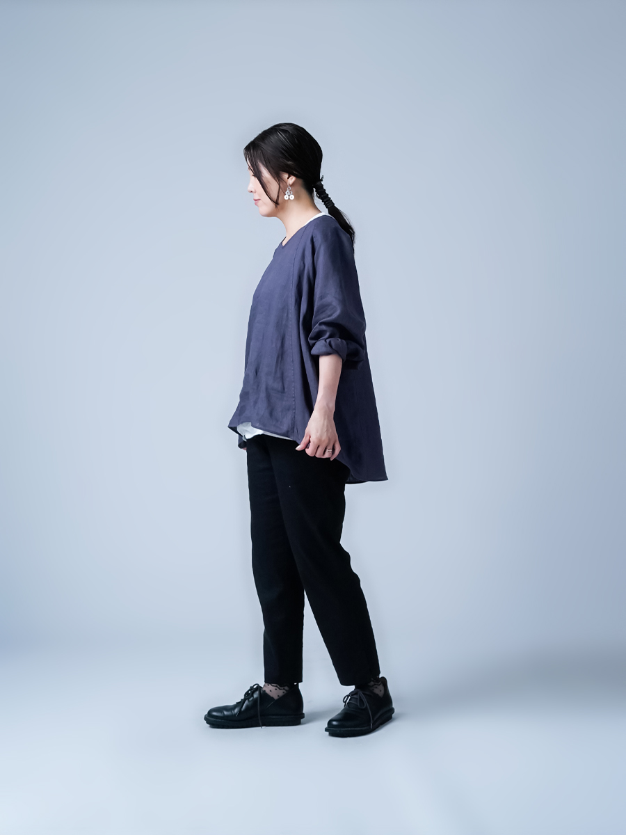 リネンシャツと好相性★ストロー風クロスボディバッグ／PARFOIS IDEE別注】formuniform Drawstring Bag Strap XS ホワイト