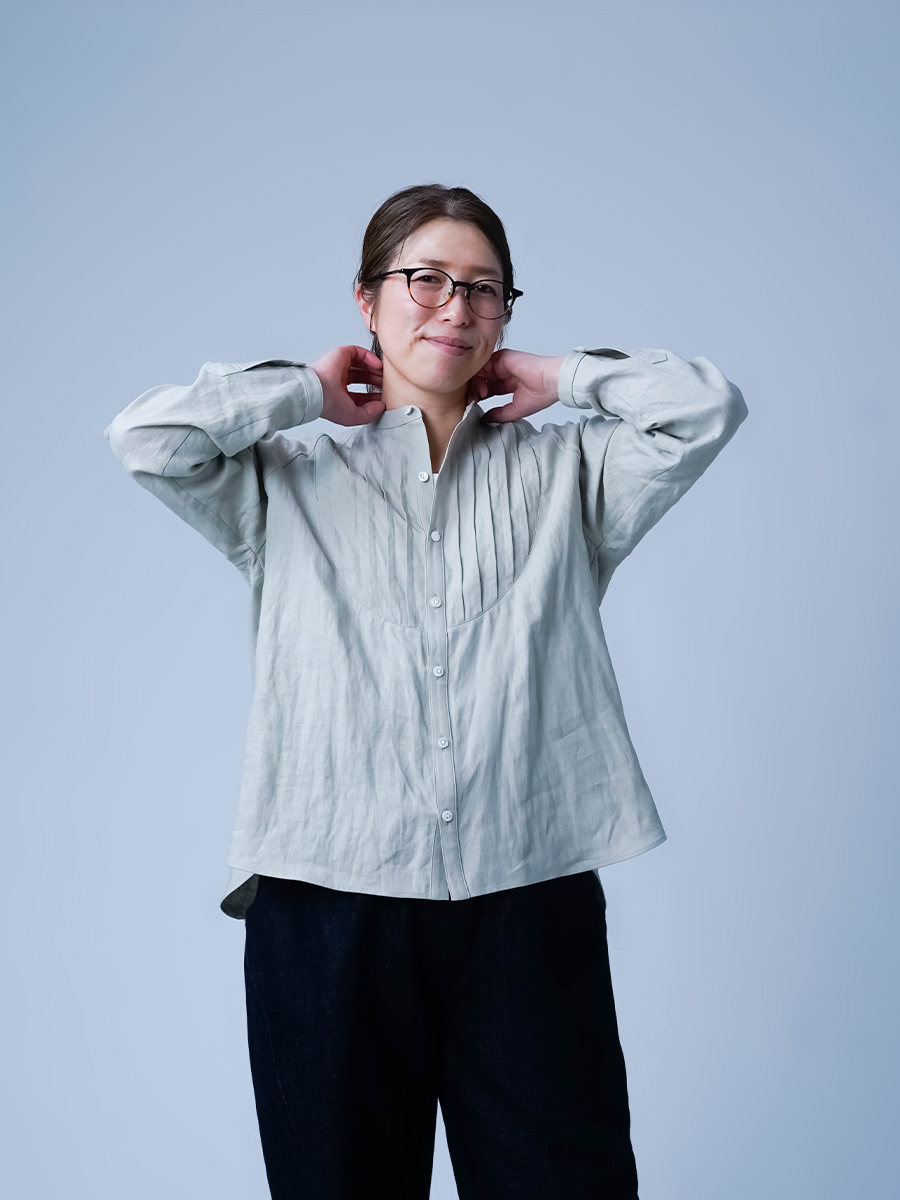 リネンブラウス】よしこの好きが詰まってます 褒められ率を追求した