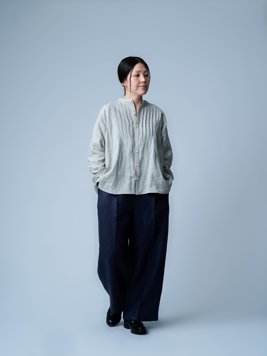 リネンブラウス】よしこの好きが詰まってます 褒められ率を追求した