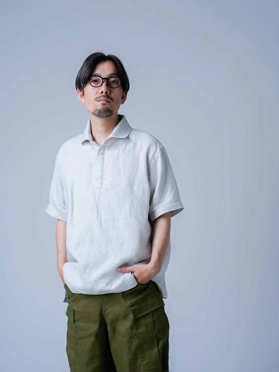 新品未使用 wafuリネンインナー Lサイズ 肌がえらぶ メンズ 半袖 白色 リネンインナー】肌がえらぶ リネン メンズ 半袖トップス