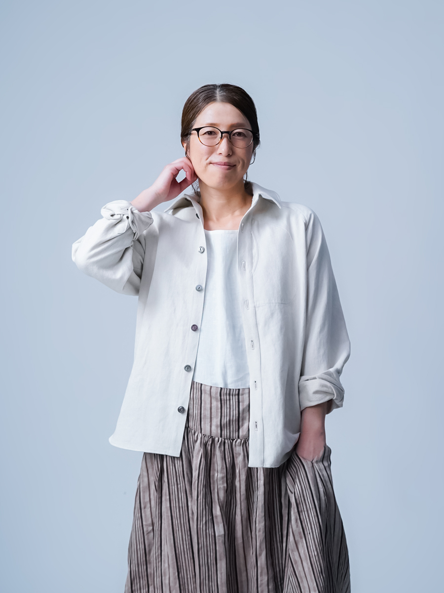 リネンデニムシャツ】「いい大人」が選ぶ。 眼鏡ポケット付き
