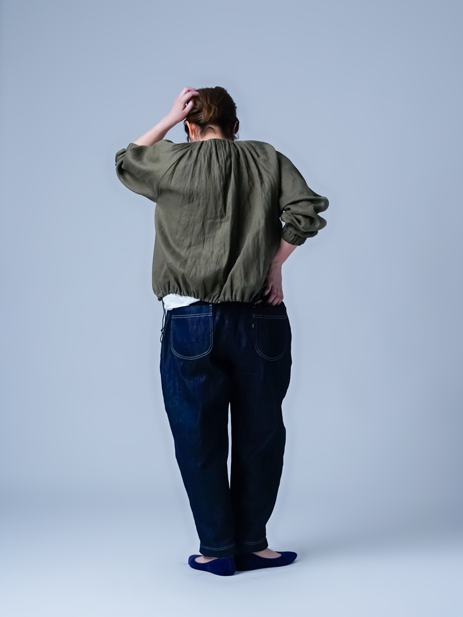 リネンデニムセットアップ】この服で、決断はもういらない
