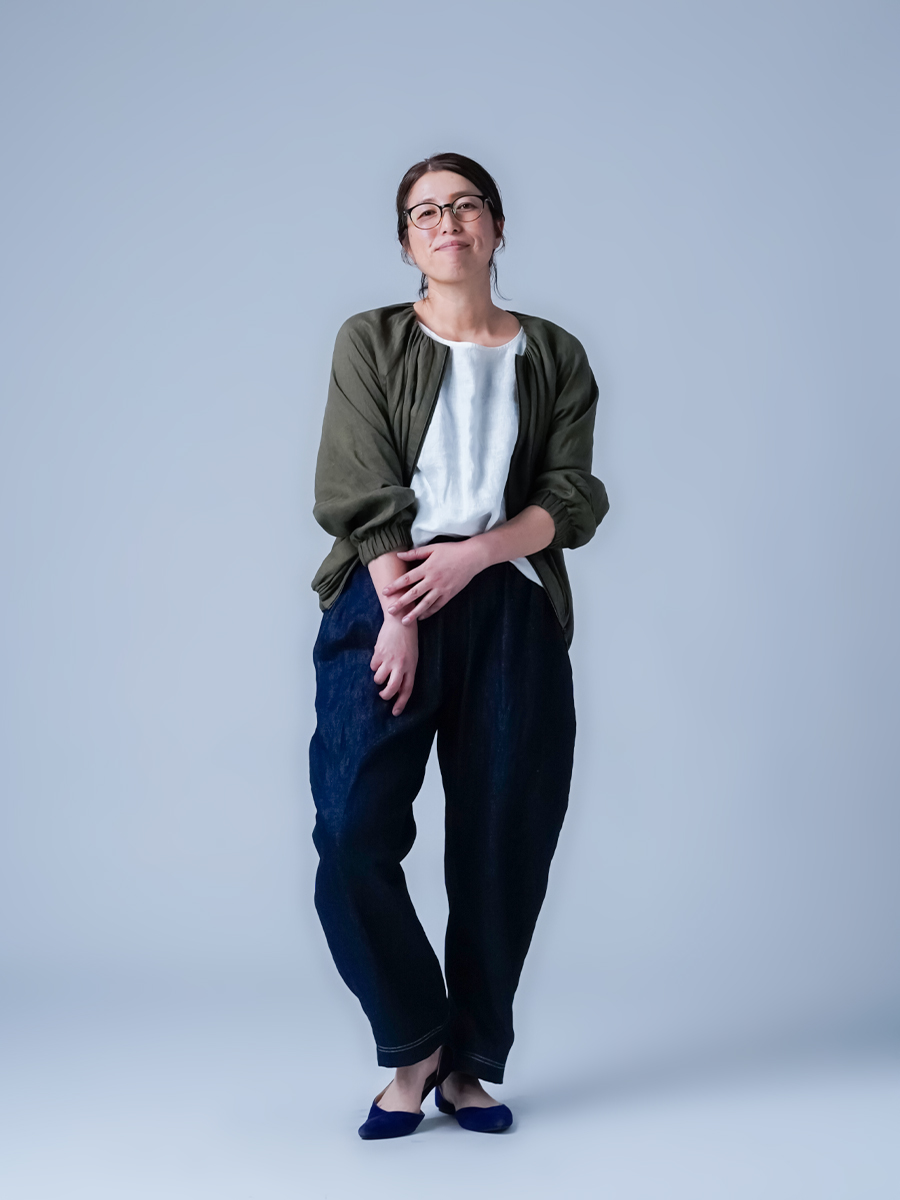 リネンデニムセットアップ】この服で、決断はもういらない